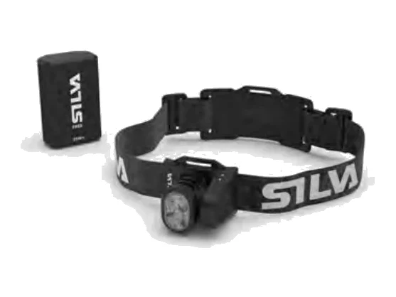 Silva Free Serie Stirnlampe – Modulare Stirnleuchte mit variabler Lumen- und Akkuoption für Skitouren und Nachtaufstiege.
