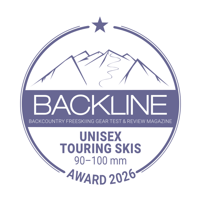 BACKLINE Touring Ski Award 2026 – 90–100 mm, Unisex, 1 von 6 Sternen