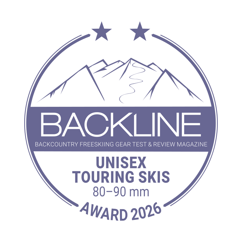 BACKLINE Touring Ski Award 2026 – 80–90 mm, Unisex, 2 out of 5 stars