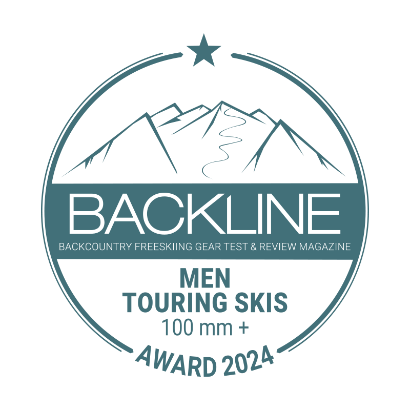 BACKLINE Touring Ski Award 2024 – 100 mm+, men, 1 out of 5 stars
