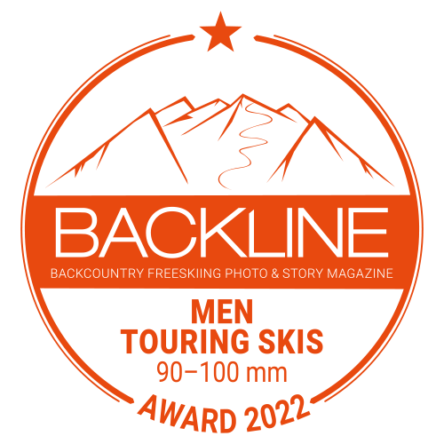 BACKLINE Touring Ski Award 2022 – 90–100 mm, men, 1 out of 4 stars
