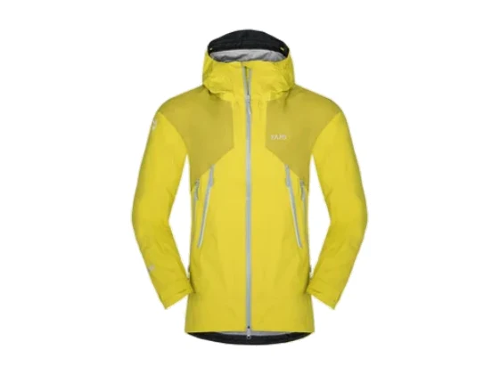 Zajo Karakorum Jacket – Produktbild Hardshelljacke in Blau mit Belüftungsreißverschlüssen