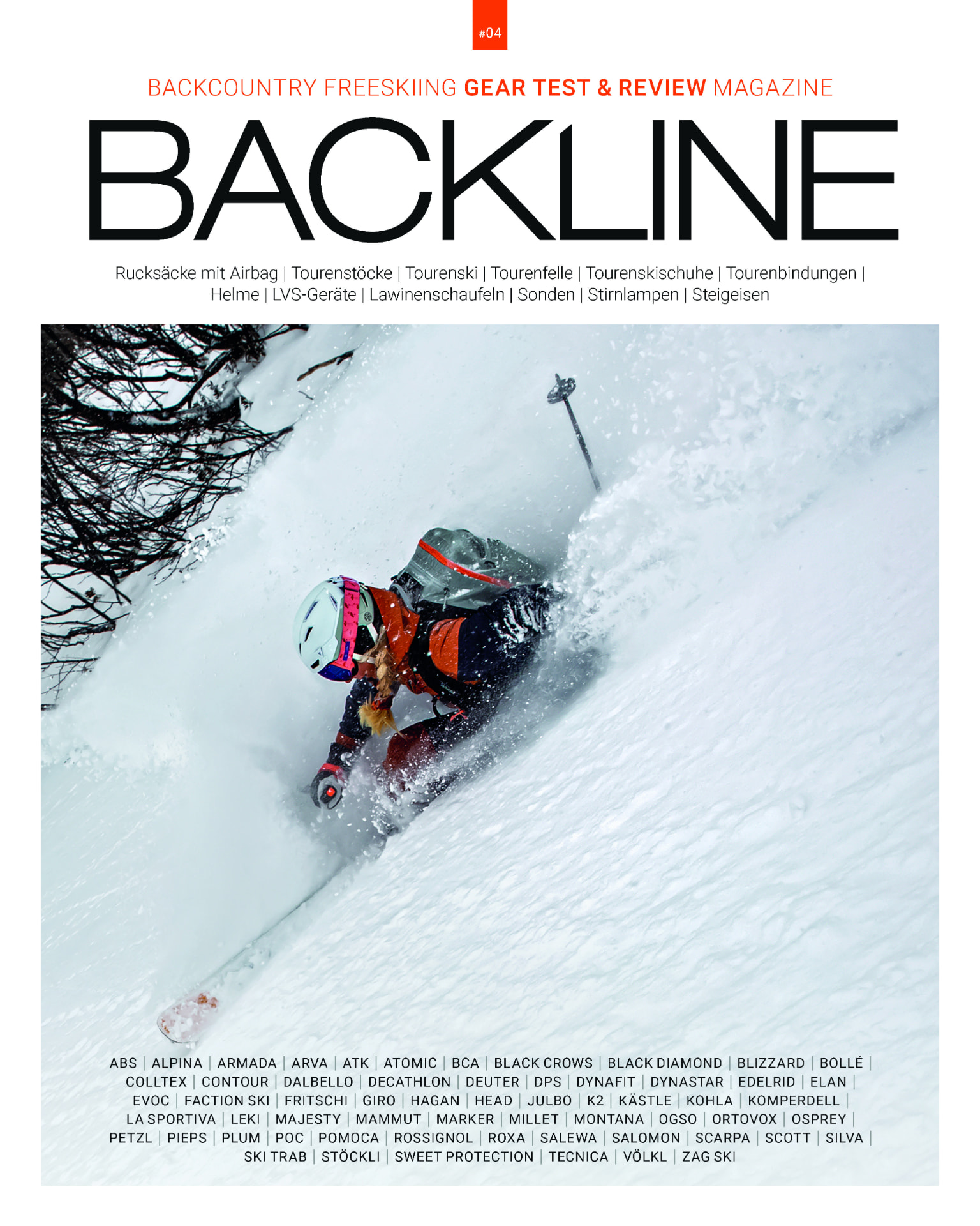 BACKLINE test magazine 2022 cover