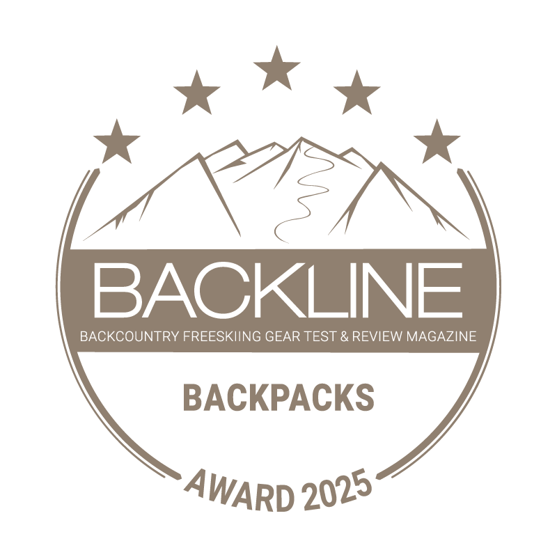BACKLINE Backpacks Award 2025 – 5 out of 5 stars