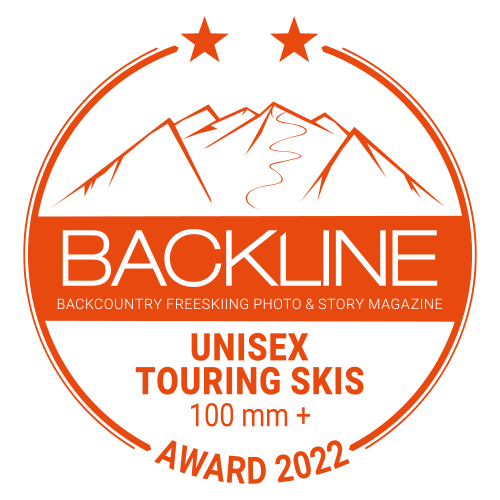 BACKLINE Touring Ski Award 2022 – 100 mm+, Unisex, 2 von 4 Sternen