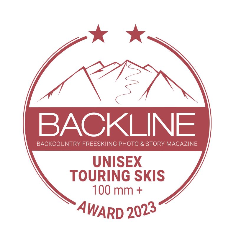 BACKLINE Touring Ski Award 2023 – 100 mm+, Unisex, 2 von 5 Sternen