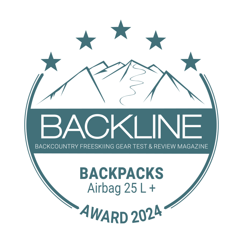 BACKLINE Backpack Airbag Award 2024 – 5 von 5 Sternen