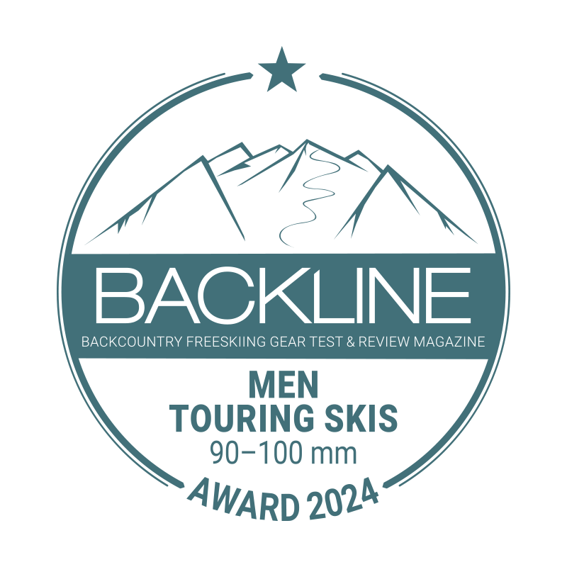 BACKLINE Touring Ski Award 2024 – 90–100 mm, men, 1 out of 5 stars