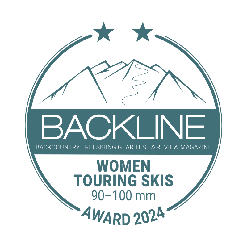 BACKLINE Touring Ski Award 2024 – 90–100 mm, Frauen, 2 von 5 Sternen