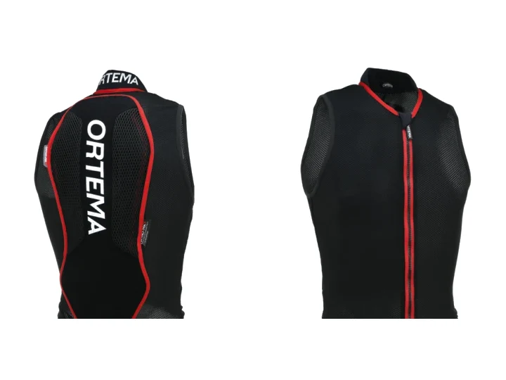 Ortema ORTHO-MAX Vest Light Protektorenweste – leicht und unsichtbar unter der Kleidung, für Wintersportler.