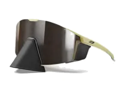 Julbo EDGE COVER Skibrille mit abnehmbaren Seitenteilen in Schwarz – Produktbild