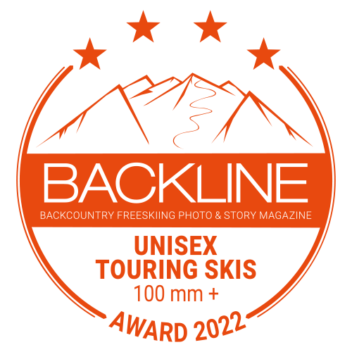 BACKLINE Touring Ski Award 2022 – 100 mm+, Unisex, 4 von 4 Sternen