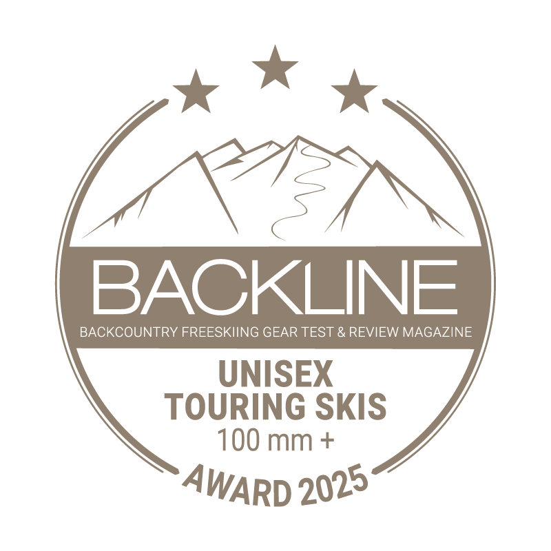 BACKLINE Touring Ski Award 2025 – 100 mm+, Unisex, 3 von 5 Sternen