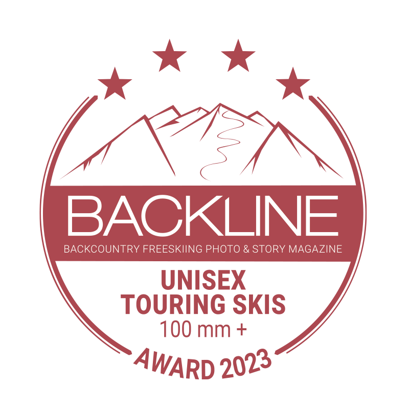 BACKLINE Touring Ski Award 2023 – 100 mm+, Unisex, 4 von 5 Sternen