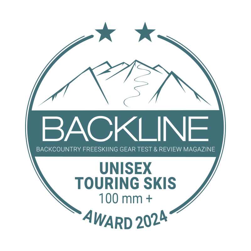 BACKLINE Touring Ski Award 2024 – 100 mm+, Unisex, 2 out of 5 stars
