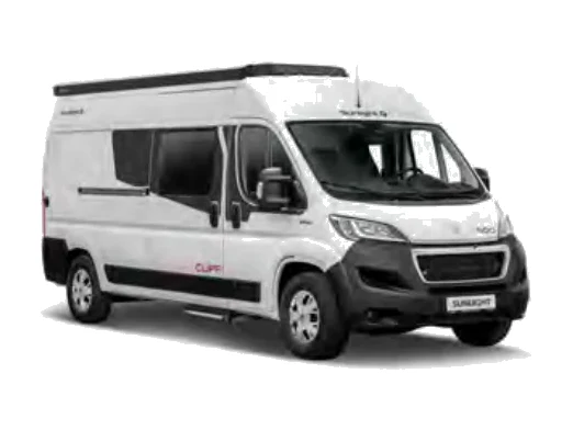 Sunlight Camper Van CLIFF 600 und 640 – Produktbild der Reisemobile