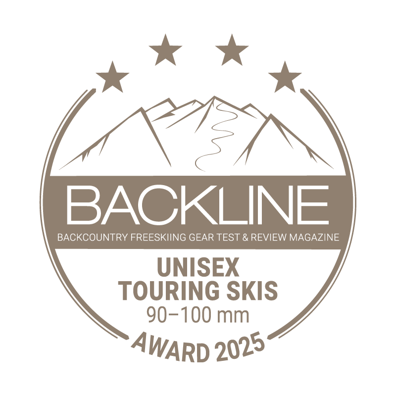 BACKLINE Touring Ski Award 2025 – 90–100 mm, Unisex, 4 von 5 Sternen