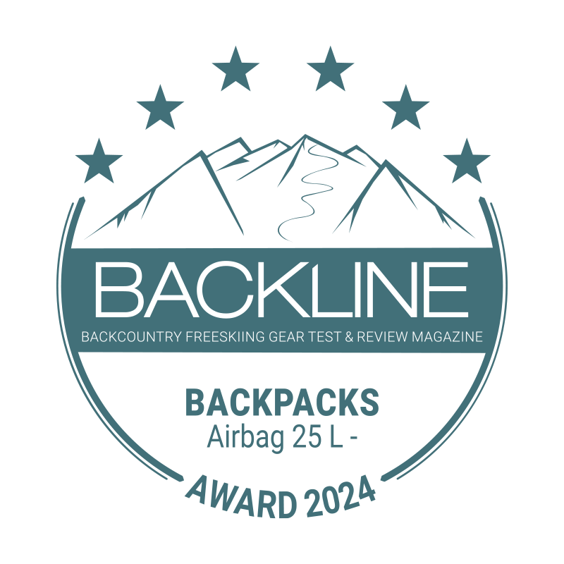 BACKLINE Backpack Airbag Award 2024 – 6 out of 6 stars