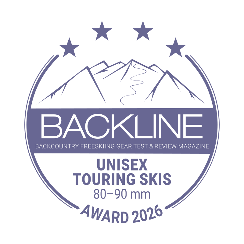 BACKLINE Touring Ski Award 2026 – 80–90 mm, Unisex, 4 out of 5 stars
