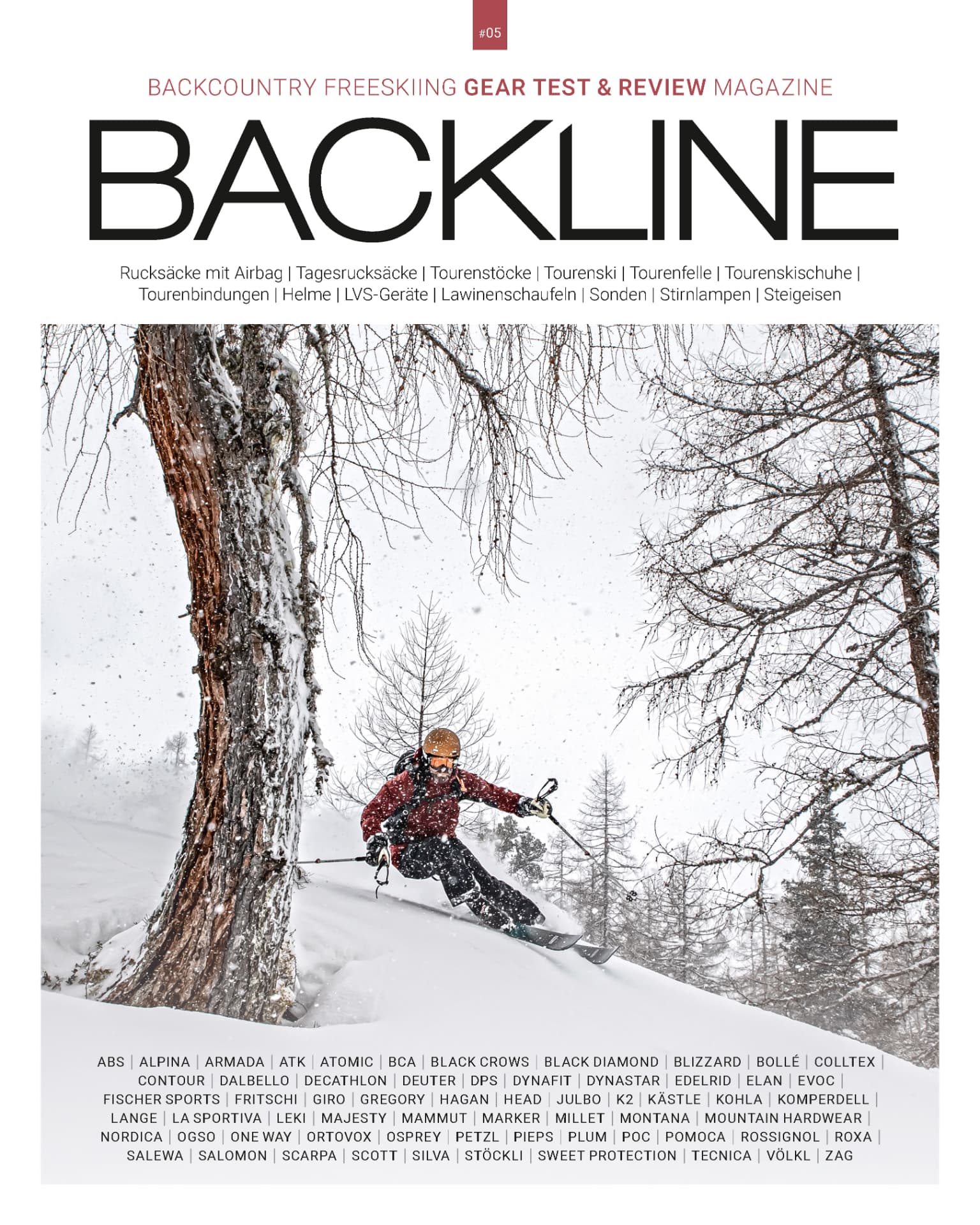BACKLINE test magazine 2023 cover