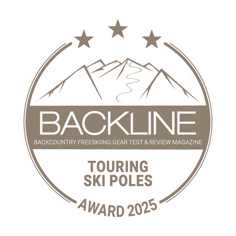 BACKLINE Touring Ski Poles Award 2025 – 3 out of 7 stars