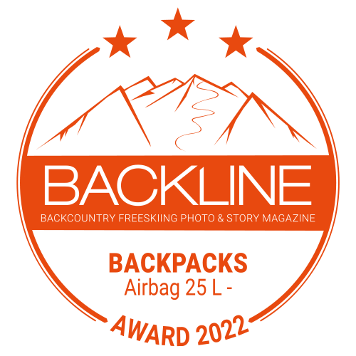 BACKLINE Backpack Airbag Award 2022 – 3 out of 4 stars