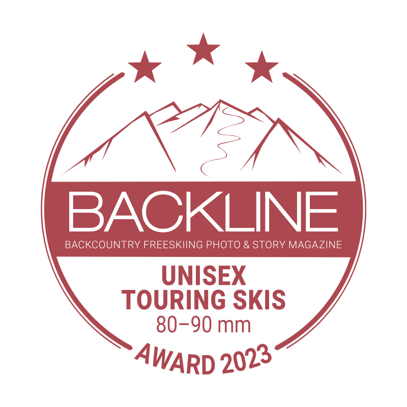 BACKLINE Touring Ski Award 2023 – 80–90 mm, Unisex, 3 von 4 Sternen