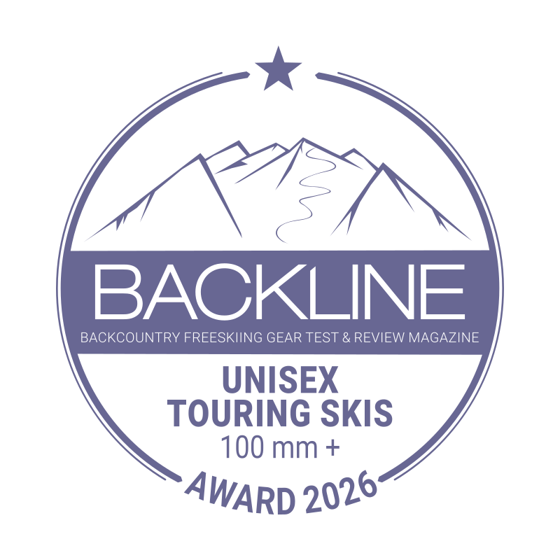 BACKLINE Touring Ski Award 2026 – 100 mm+, Unisex, 1 von 5 Sternen