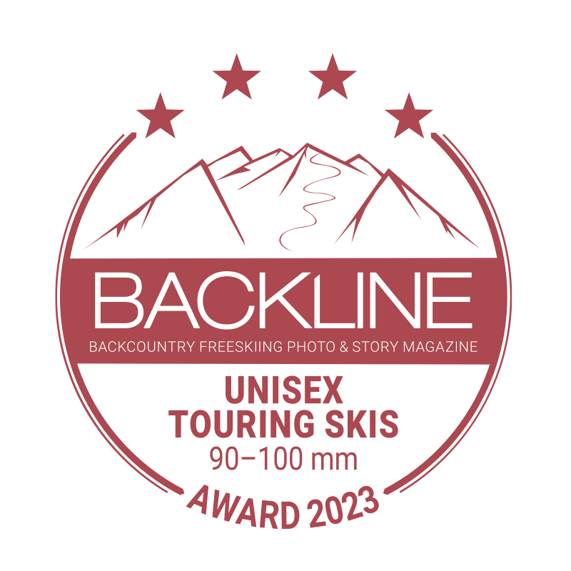BACKLINE Touring Ski Award 2023 – 90–100 mm, Unisex, 4 von 5 Sternen