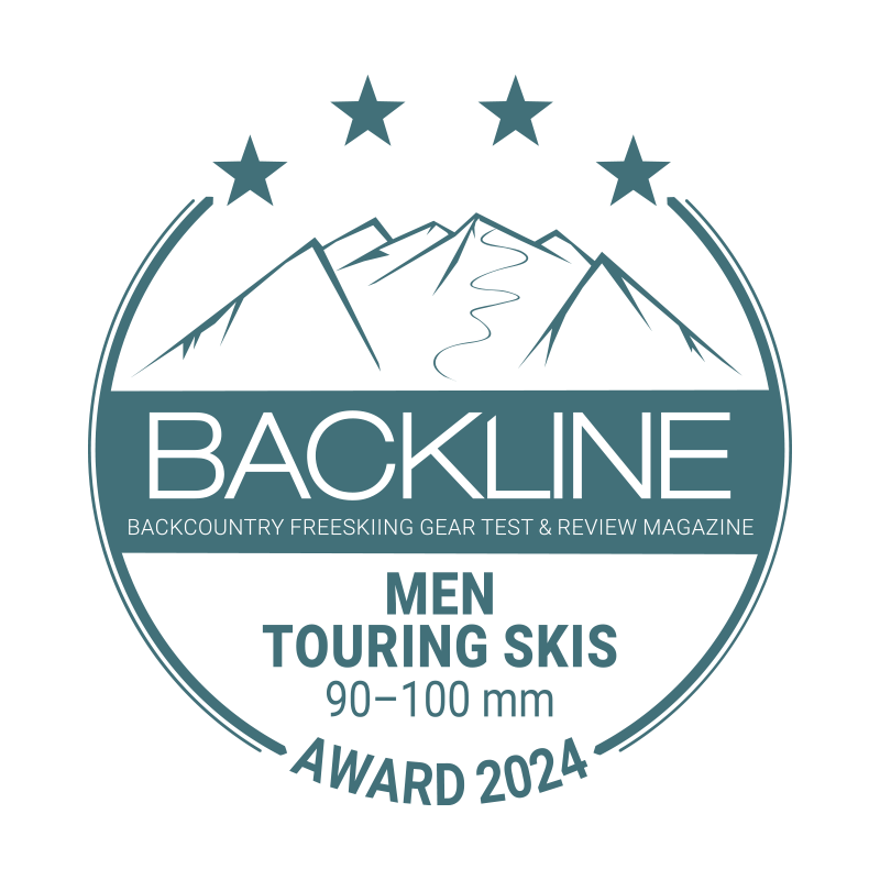 BACKLINE Touring Ski Award 2024 – 90–100 mm, Männer, 4 von 5 Sternen