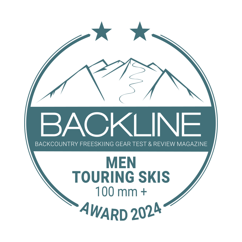 BACKLINE Touring Ski Award 2024 – 100 mm+, men, 2 out of 5 stars