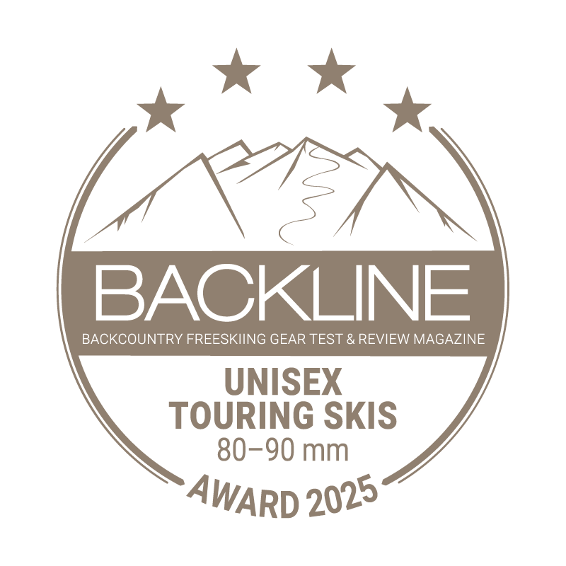 BACKLINE Touring Ski Award 2025 – 80–90 mm, Unisex, 4 von 5 Sternen