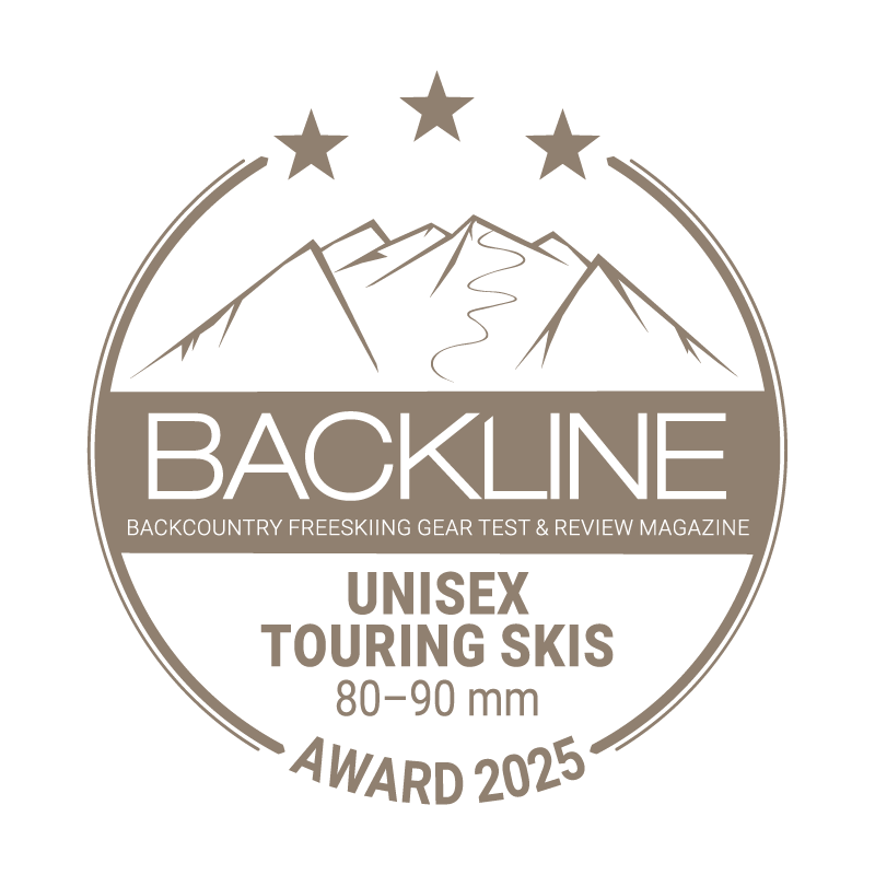 BACKLINE Touring Ski Award 2025 – 80–90 mm, Unisex, 3 von 5 Sternen