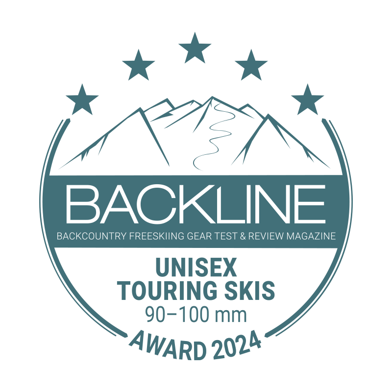 BACKLINE Touring Ski Award 2024 – 90–100 mm, Unisex, 5 von 5 Sternen