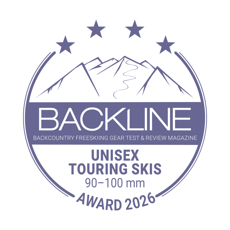 BACKLINE Touring Ski Award 2026 – 90–100 mm, Unisex, 4 out of 6 stars