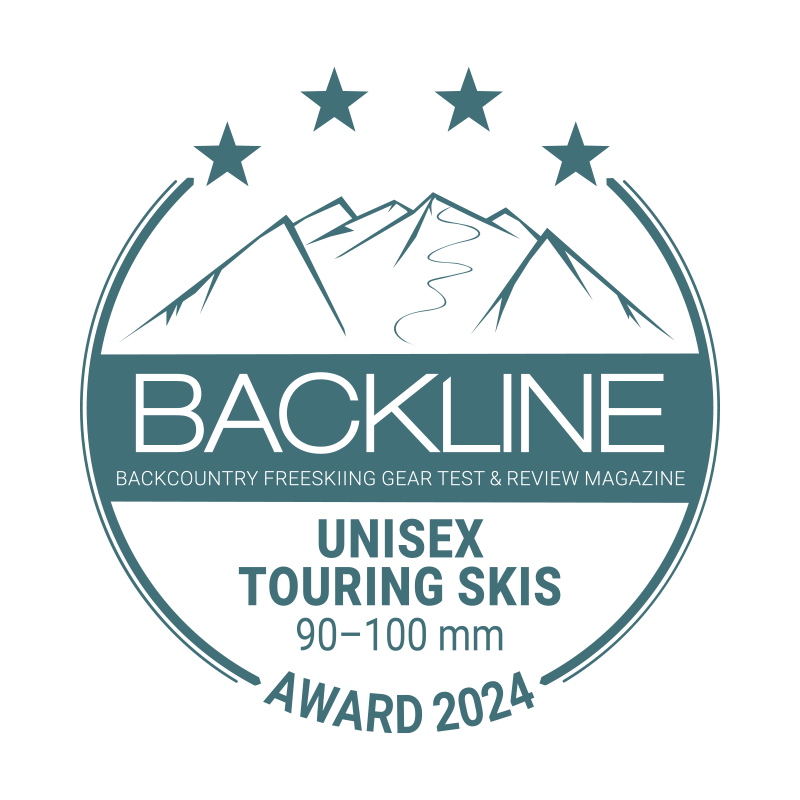BACKLINE Touring Ski Award 2024 – 90–100 mm, Unisex, 4 von 5 Sternen
