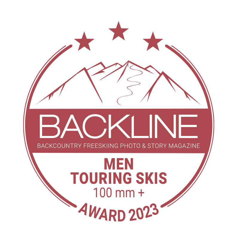 BACKLINE Touring Ski Award 2023 – 100 mm+, Männer, 3 von 5 Sternen
