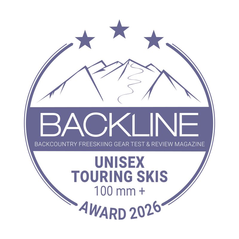 BACKLINE Touring Ski Award 2026 – 100 mm+, Unisex, 3 von 5 Sternen