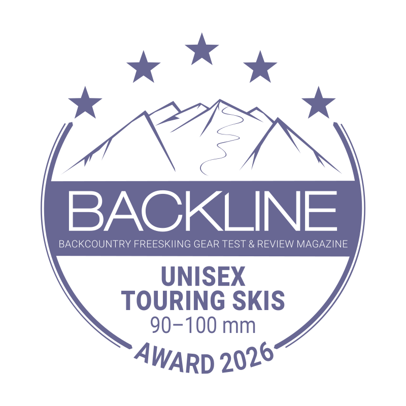 BACKLINE Touring Ski Award 2026 – 90–100 mm, Unisex, 5 out of 6 stars