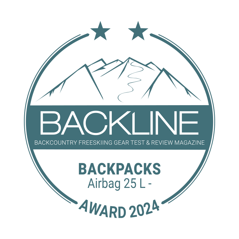 BACKLINE Backpack Airbag Award 2024 – 2 out of 6 stars