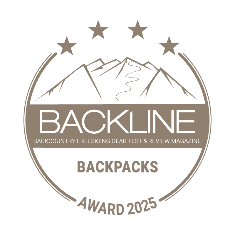 BACKLINE Backpacks Award 2025 – 4 von 5 Sternen