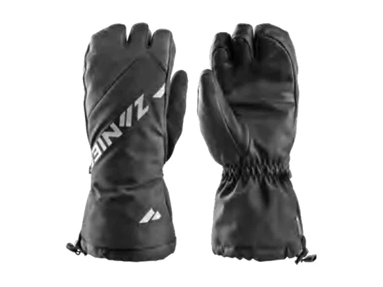 Zanier Alpine Pro Grip.GTX Handschuhe in Schwarz mit roten Details – Produktbild