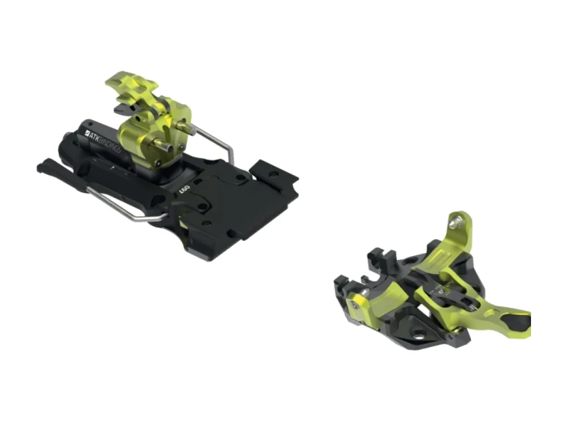 ATK FR 14 Skitourenbindung in Aluminium, Schwarz und Gold – Produktbild