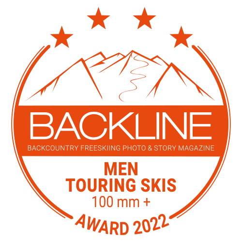BACKLINE Touring Ski Award 2022 – 100 mm+, men, 4 out of 4 stars