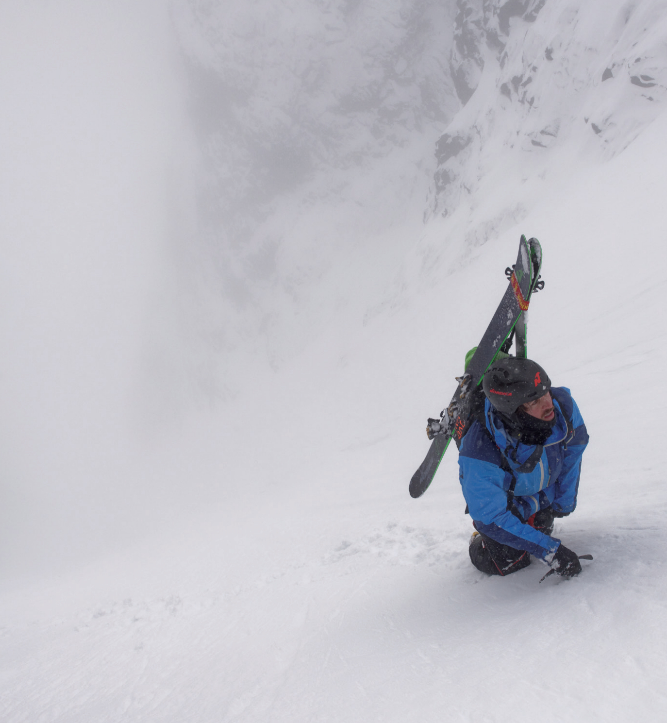 Skiing next to Sweden’s highest Peak