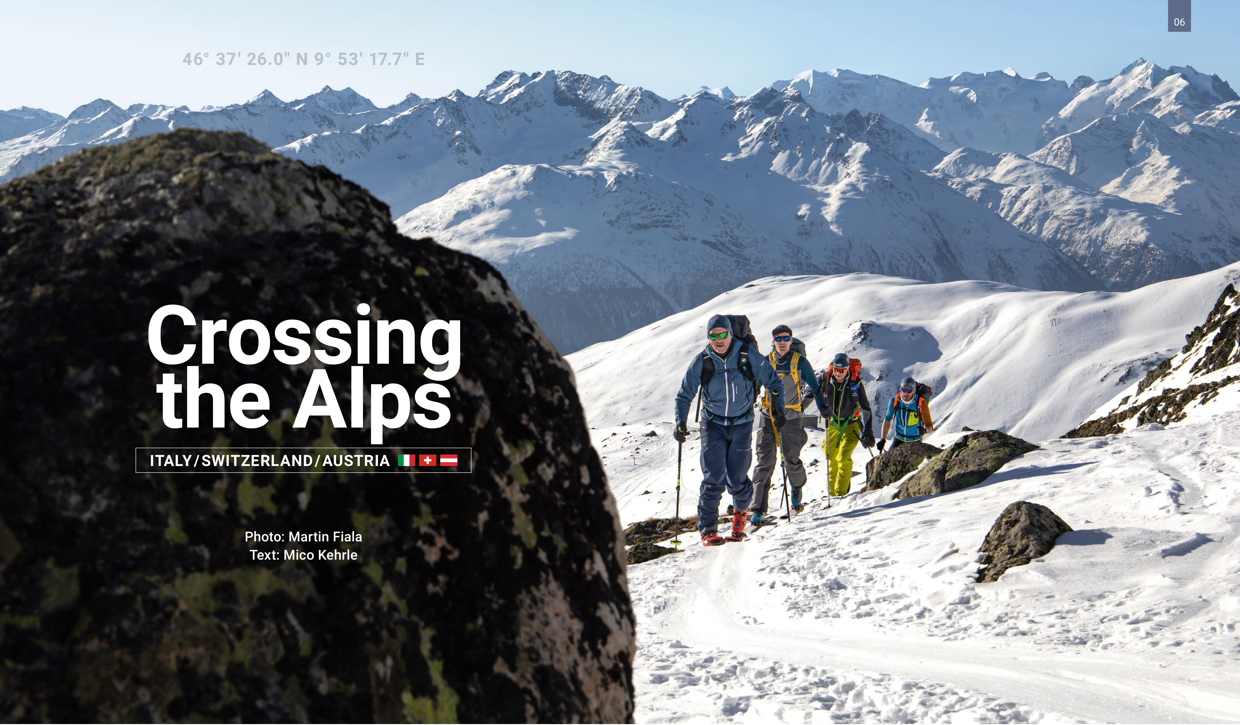 Crossing the Alps