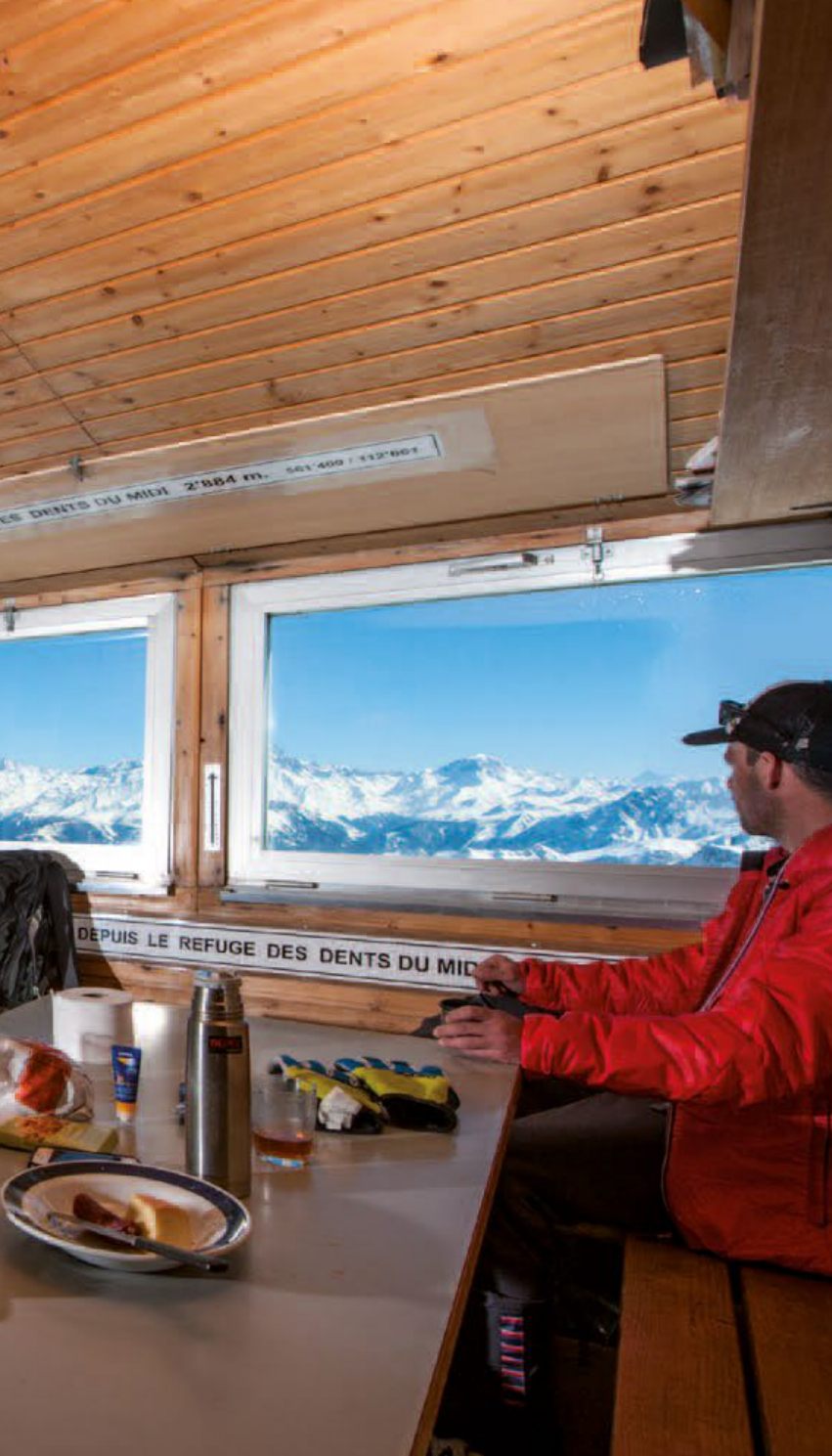 Skiing the Gate Keeper of the Valais