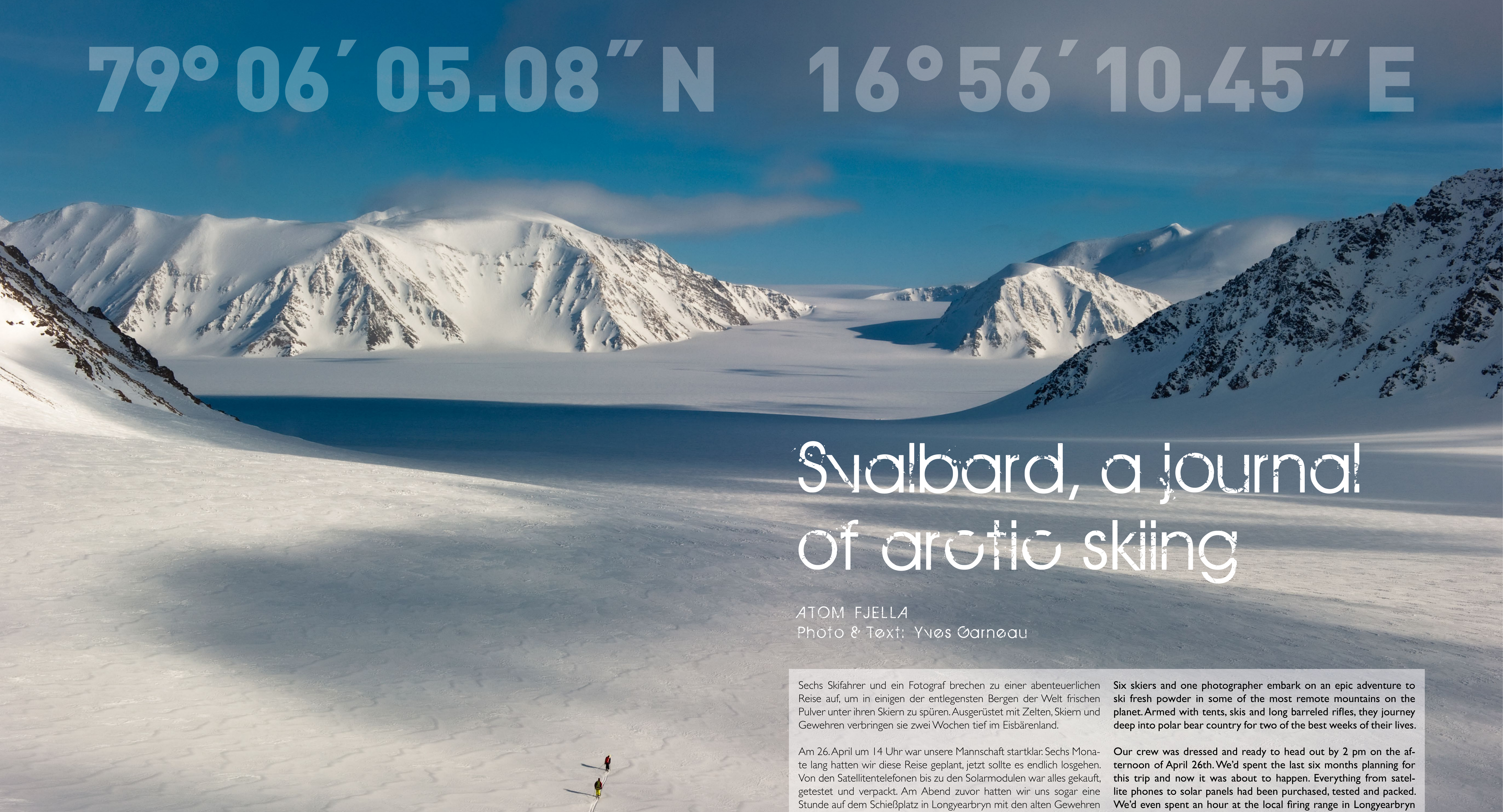 Svalbard, a journal of arctic skiing