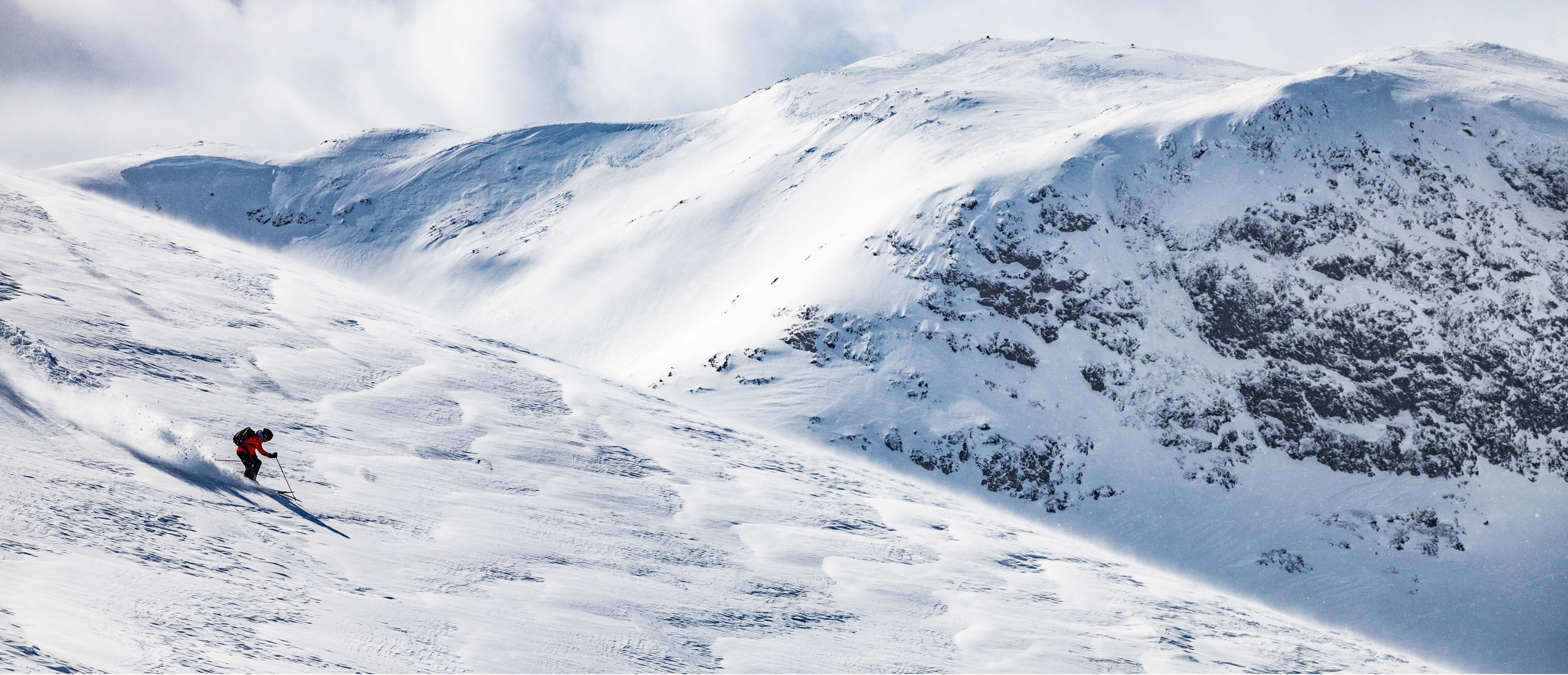 Ski Touring along Route 51
