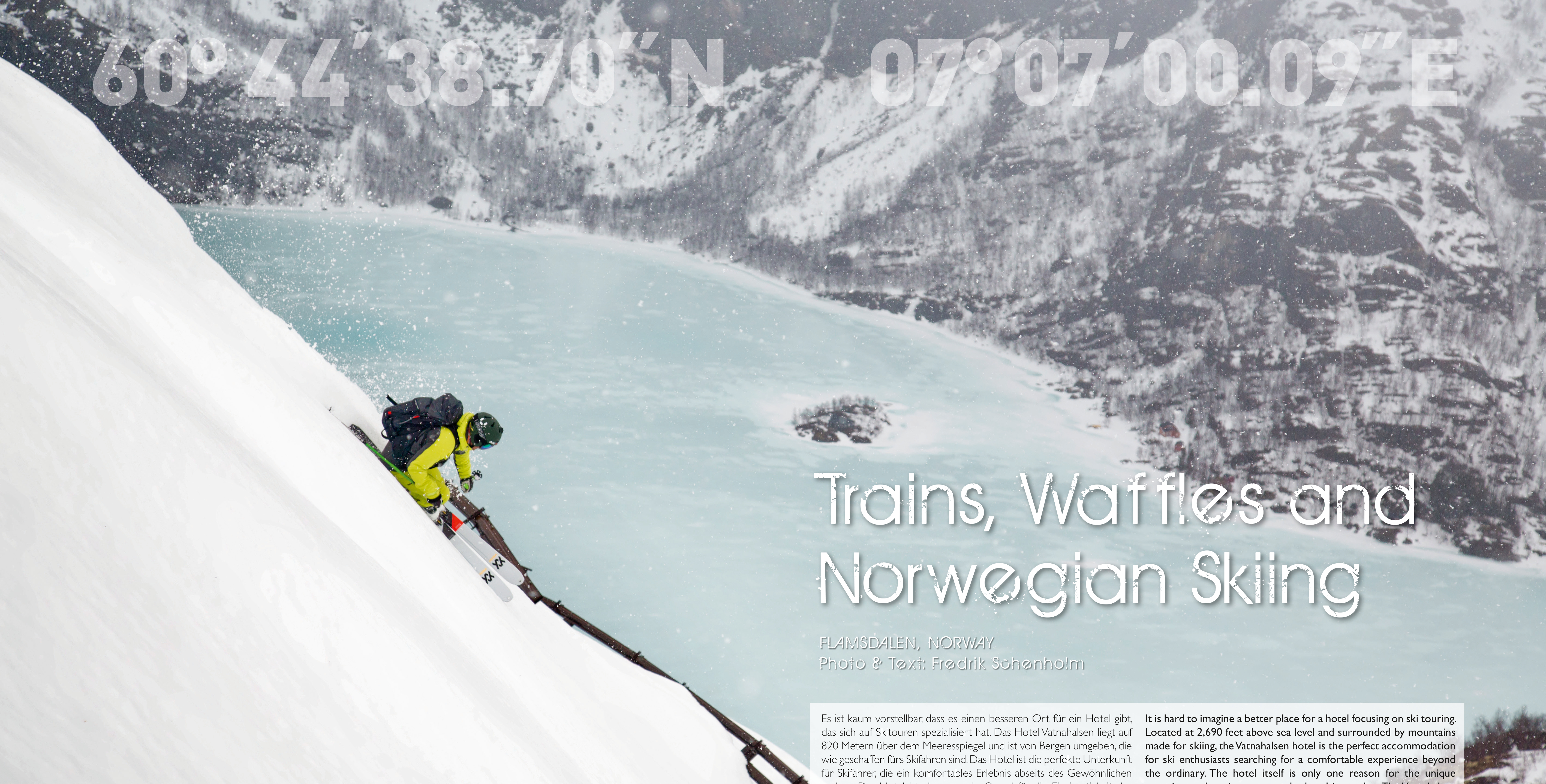 Trains, Waffles and Norwegian Skiing